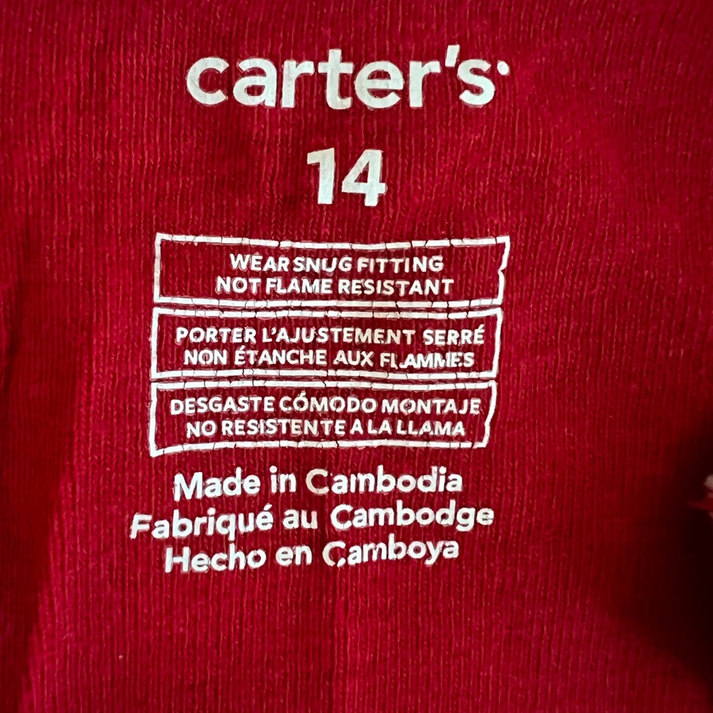 Girls Carter’s PJs - Picture 3 of 5